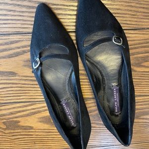 Ralph Lauren suede flats